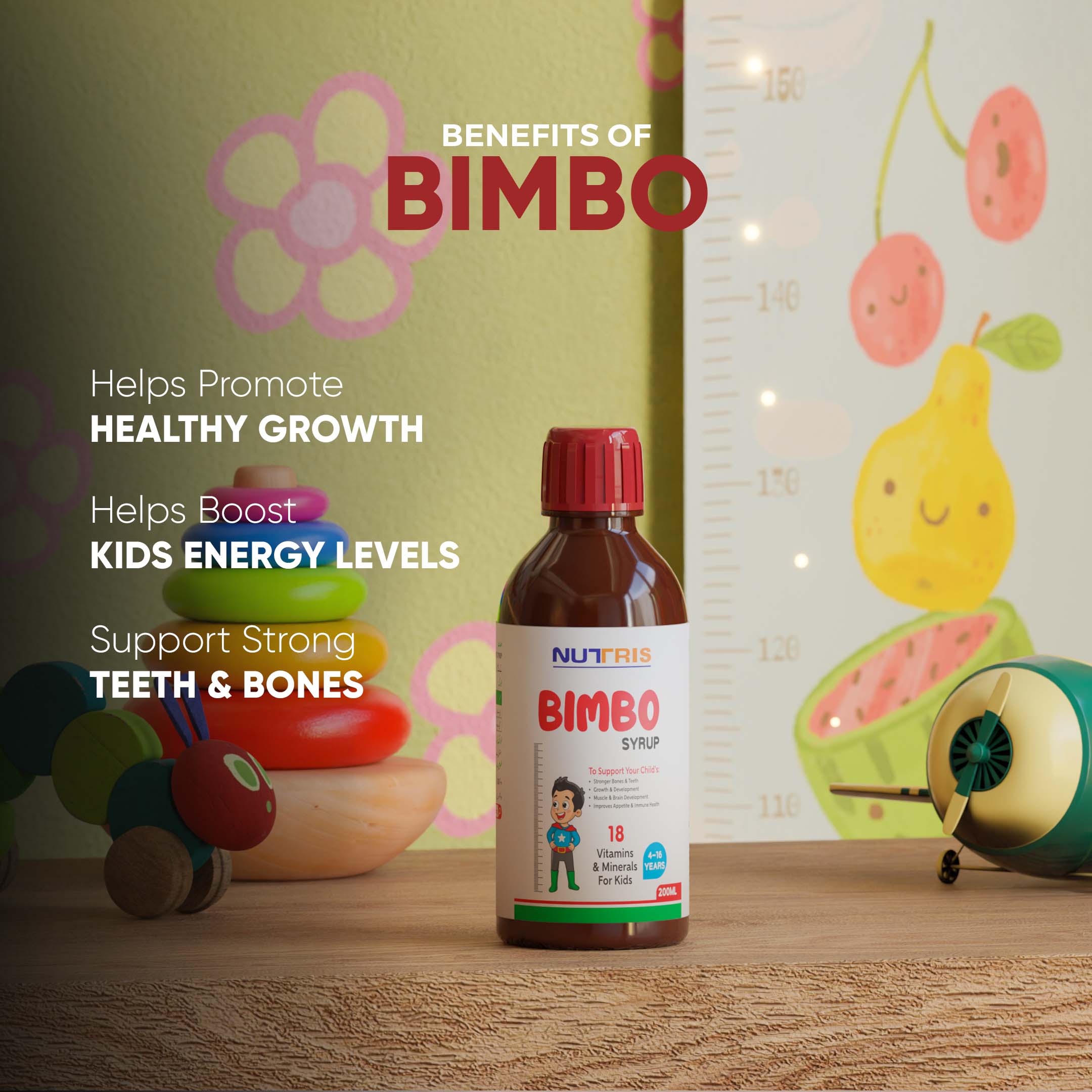 Bimbo - Kids' Multivitamins for Growth & Immunity