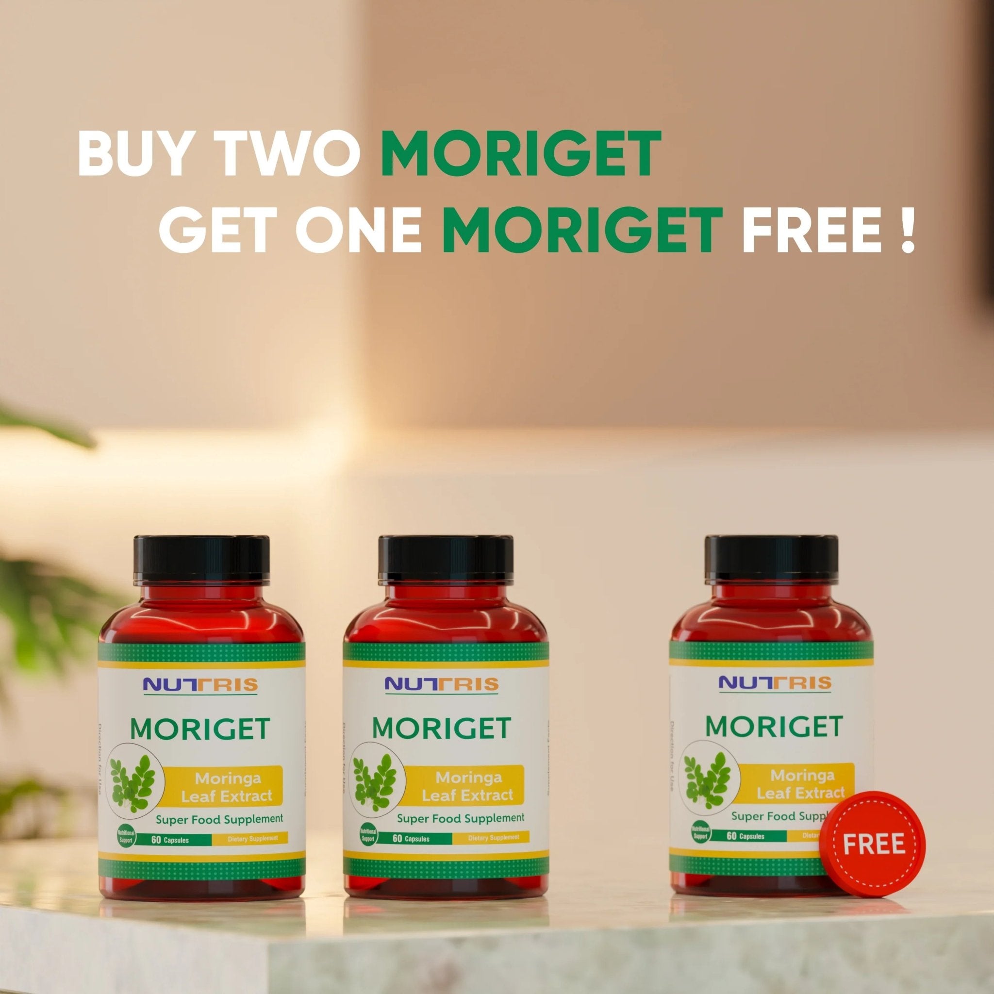 Moriget - Concentrated Moringa Leaf Extract