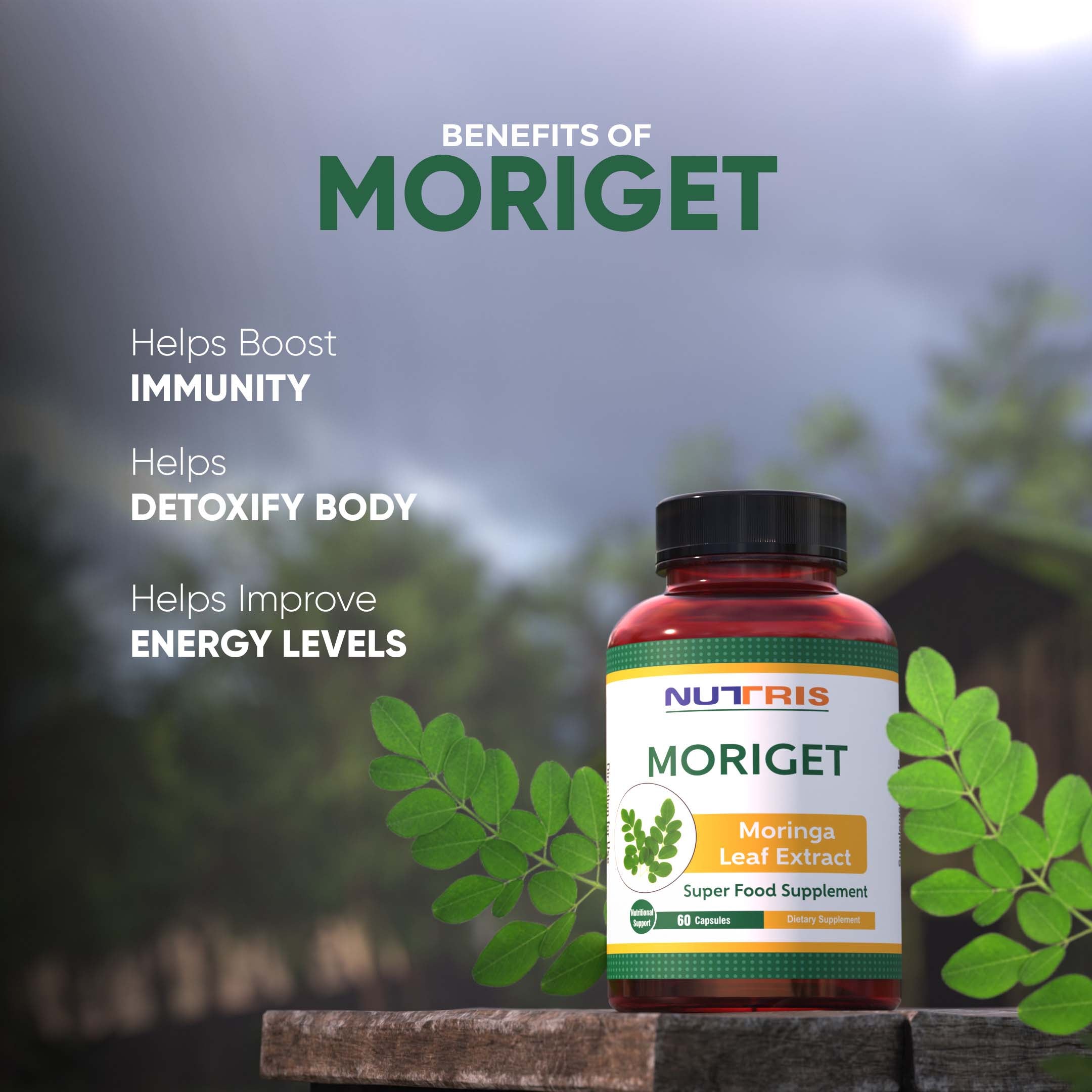 Moriget - Concentrated Moringa Leaf Extract